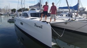 Jan & Claudia on bow