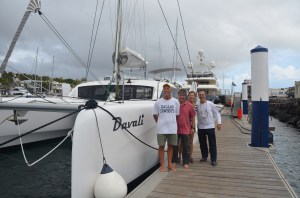 After docking in Lanzarote