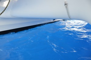 beautiful blue water