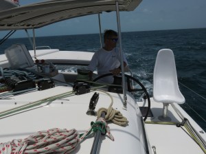 Captain (rock star) Jan on his shift