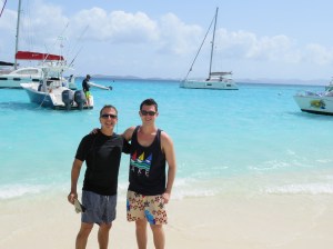 Enjoying Jost Van Dyke